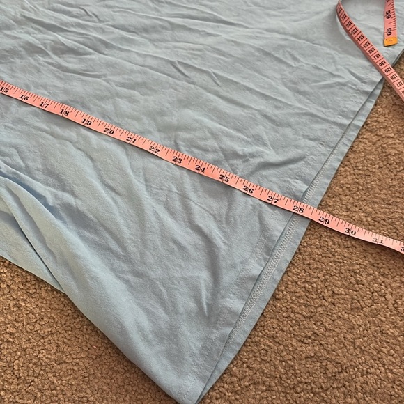 We Ain’t Found Shit- Hanes Blue Short Sleeve Tee size Large - Picture 4 of 5